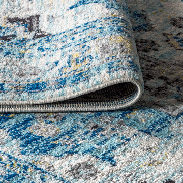 Modern Persian Boho Vintage Medallion Area Rug
